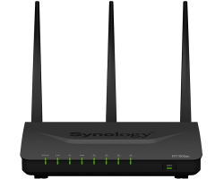 Synology RT1900ac Router, Dual-Core 1.0GHz, 256MB DDR3, 2.4/5GHz, IEEE 802.11a/b/g/n/ac