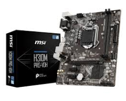 MSI MB H310M PRO-VDH, S.1151, H310 DDR4/2666, PCIe, VGA/DVI-D/HDMI, SATA3, G-LAN, USB3.1, 8ch., mATX